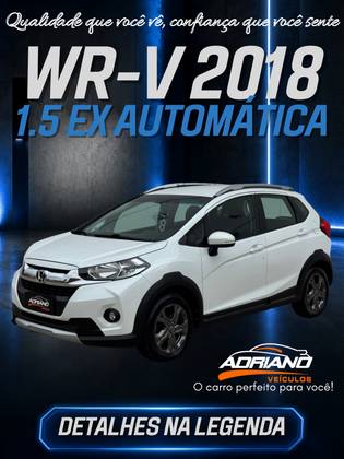 HONDA WR-V 1.5 16V FLEXONE EX CVT HONDA WR-V 1.5 16V FLEXONE EX CVT